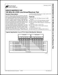 Click here to download DS91C180TMA Datasheet
