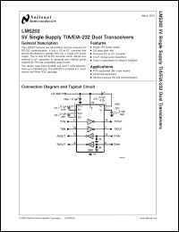Click here to download LMS202CM Datasheet