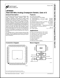 Click here to download LMH6583_07 Datasheet