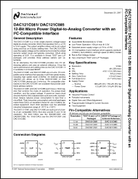 Click here to download DAC081C081 Datasheet