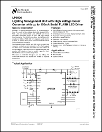 Click here to download LP5526TLX Datasheet