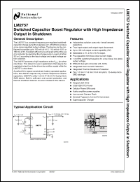 Click here to download LM2757TM Datasheet