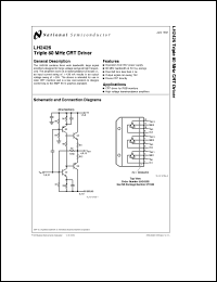 Click here to download LH2426 Datasheet