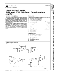 Click here to download LMV844MA Datasheet