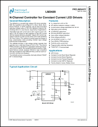Click here to download LM3429 Datasheet