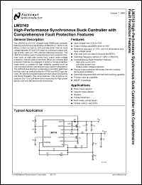 Click here to download LM3743 Datasheet