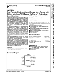 Click here to download LM95233CISD Datasheet