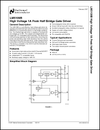 Click here to download LM5109BSD Datasheet