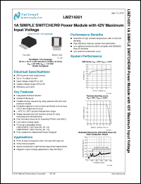 Click here to download LMZ14201 Datasheet