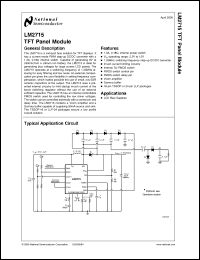 Click here to download LM2715_06 Datasheet