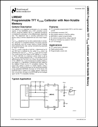 Click here to download LM8342 Datasheet
