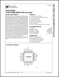 Click here to download ADC12C080 Datasheet