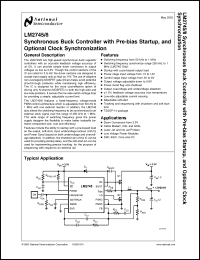 Click here to download LM2748 Datasheet