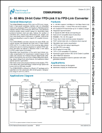 Click here to download DS90UR908QSQE Datasheet