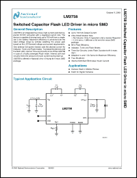 Click here to download LM2758TL Datasheet