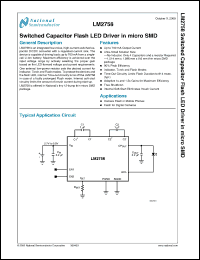 Click here to download LM2758TLX Datasheet