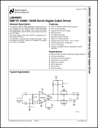 Click here to download LMH0001SQ Datasheet