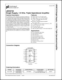 Click here to download LMH6733 Datasheet