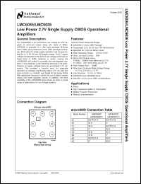 Click here to download LMC6035ITLX Datasheet