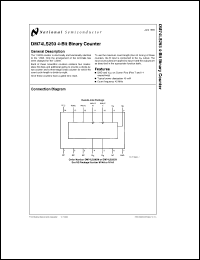 Click here to download DM74LS293 Datasheet