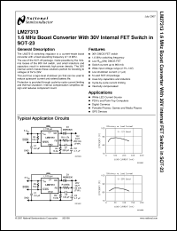 Click here to download LM27313XMF Datasheet