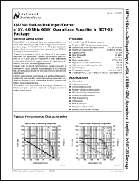 Click here to download LM7341MF Datasheet