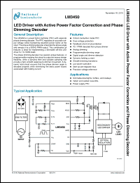 Click here to download LM3450MTX Datasheet