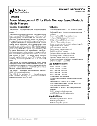 Click here to download LP3913 Datasheet