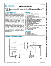Click here to download LM5035ASQ Datasheet