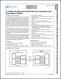 Click here to download DS90UR124QVSX Datasheet