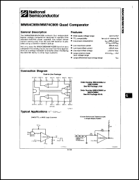 Click here to download MM54C909 Datasheet