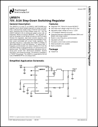 Click here to download LM5574MT Datasheet