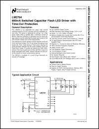 Click here to download LM2754SQX Datasheet