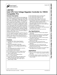 Click here to download LM27262MTD Datasheet