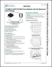 Click here to download LMZ14201TZX-ADJ Datasheet