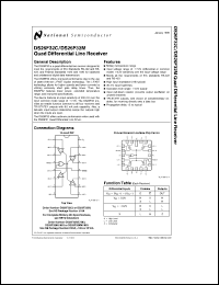 Click here to download DS26F32ME883 Datasheet