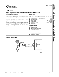 Click here to download LMH7220MK Datasheet