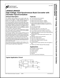 Click here to download LM5642MTCX Datasheet
