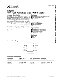 Click here to download LM5033_05 Datasheet