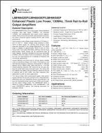 Click here to download LMH6642EP Datasheet