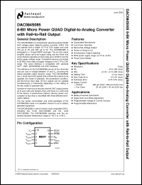 Click here to download DAC084S085EVAL Datasheet