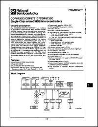 Click here to download COP8720C Datasheet