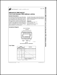 Click here to download MM74HC237J Datasheet