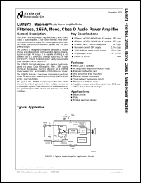 Click here to download LM4673SD Datasheet