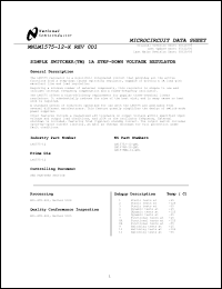 Click here to download LM1575K-12-QML Datasheet