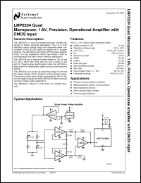 Click here to download LMP2234AMTE Datasheet