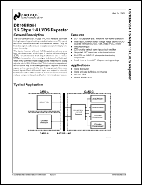 Click here to download DS10BR254_08 Datasheet