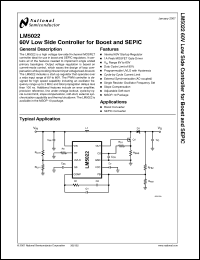 Click here to download LM5022MMX Datasheet