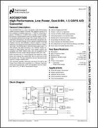 Click here to download ADC08D1500_07 Datasheet