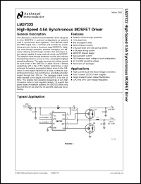 Click here to download LM27222 Datasheet